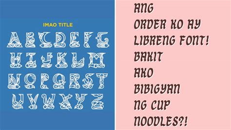 Free Filipino Fonts You Can Download .
